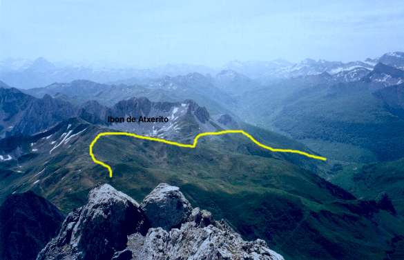 Ruta Atxerito desde la Selva de Oza