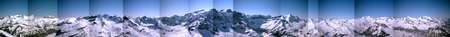 Vista 360� desde la cima del Pimene